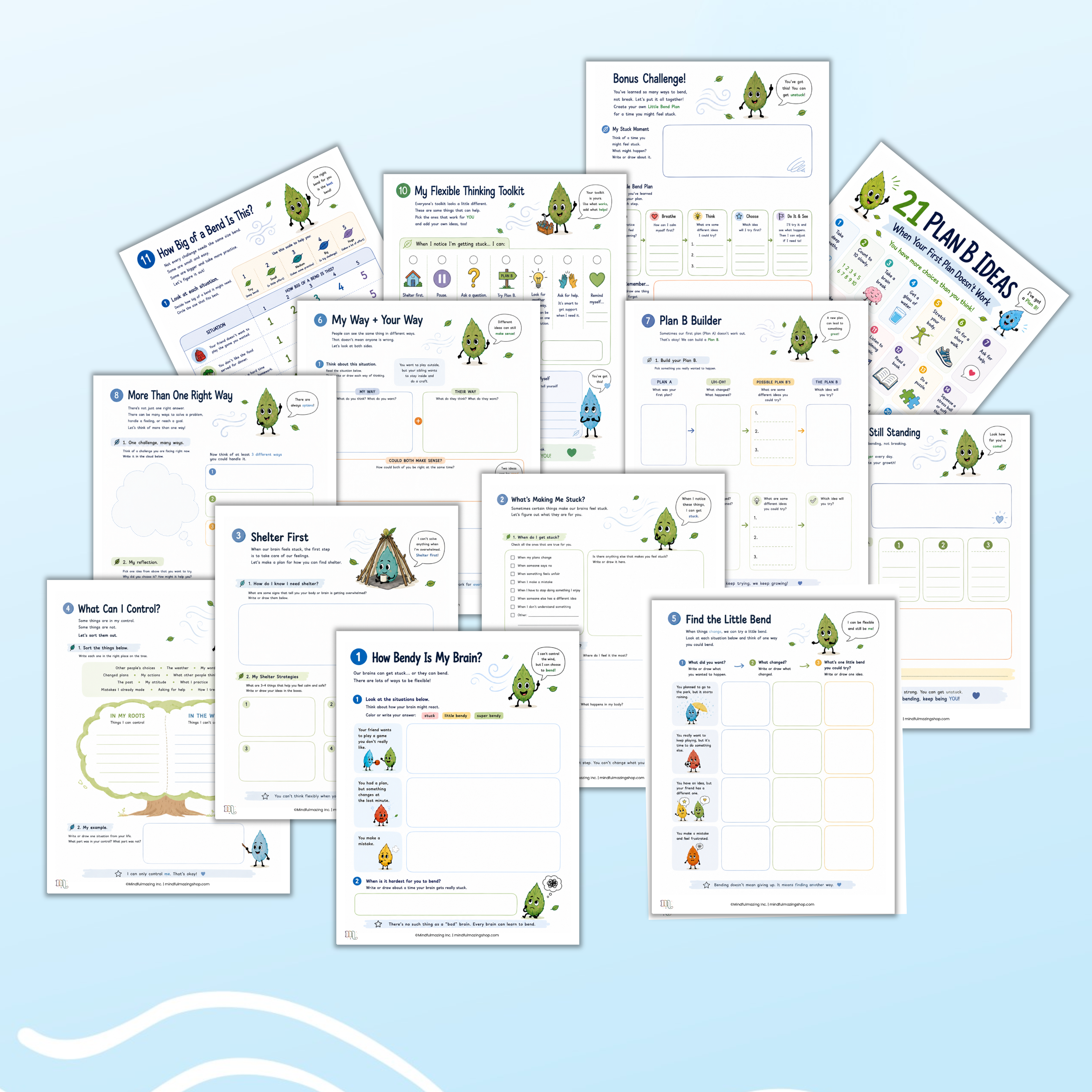 Illustration representing the activity pages